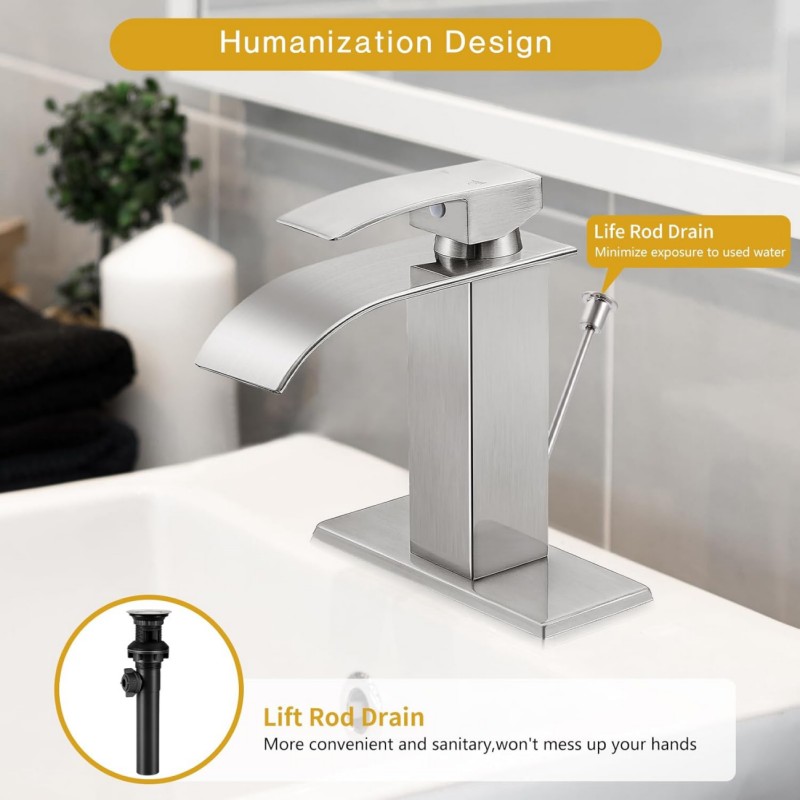 Stainless Steel Basin Faucet